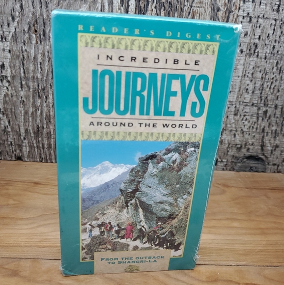 Reader’s Digest Incredible Journeys Around The World VHS Outback to Shangri-La - Picture 1 of 10